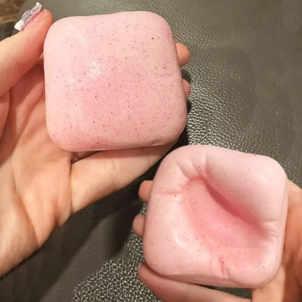 Soft Slow Rising Bread Squishy Toy Hand Relax Simulated Square Bread Squeeze Toy Toast Sensory Toys Fidget Toys for Kids Adult