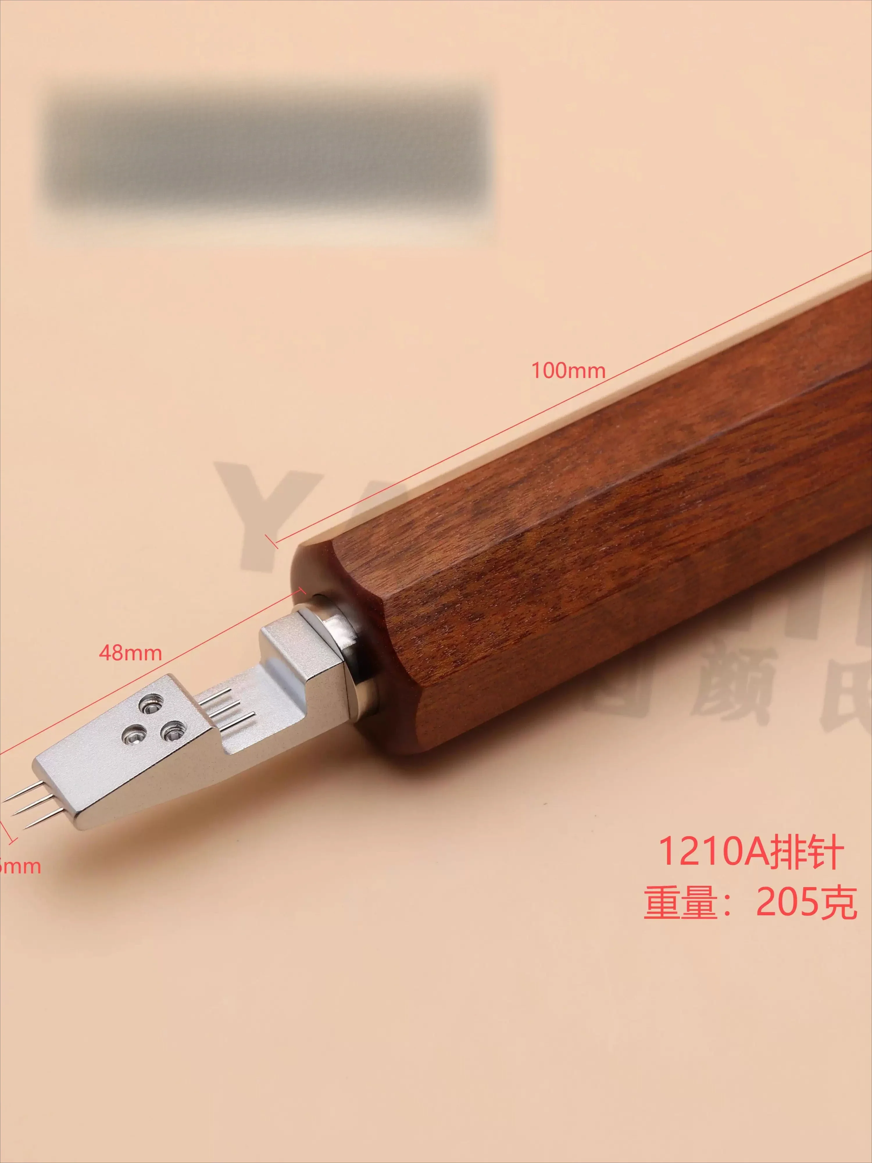 Piano chord mallet tuning tool, multi-head combination needle piercing hammer, piano tuning maintenance tool