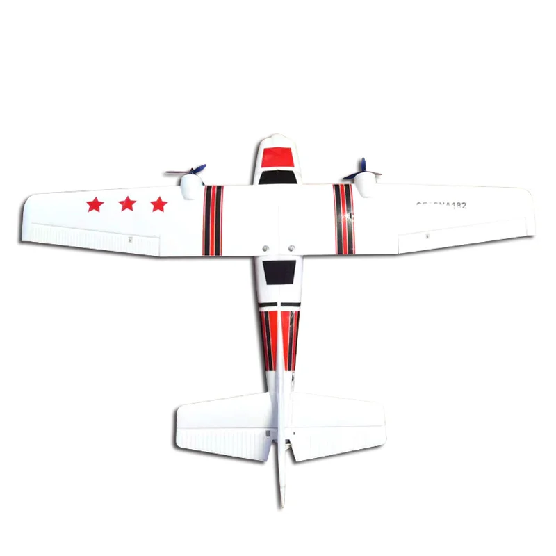 Twin-Engine Cessna 182 Plus 1210 Wingspan المروحة الكهربائية Epo الثابتة الجناح Fpv طائرة التحكم عن بعد المقاومة للصدمات