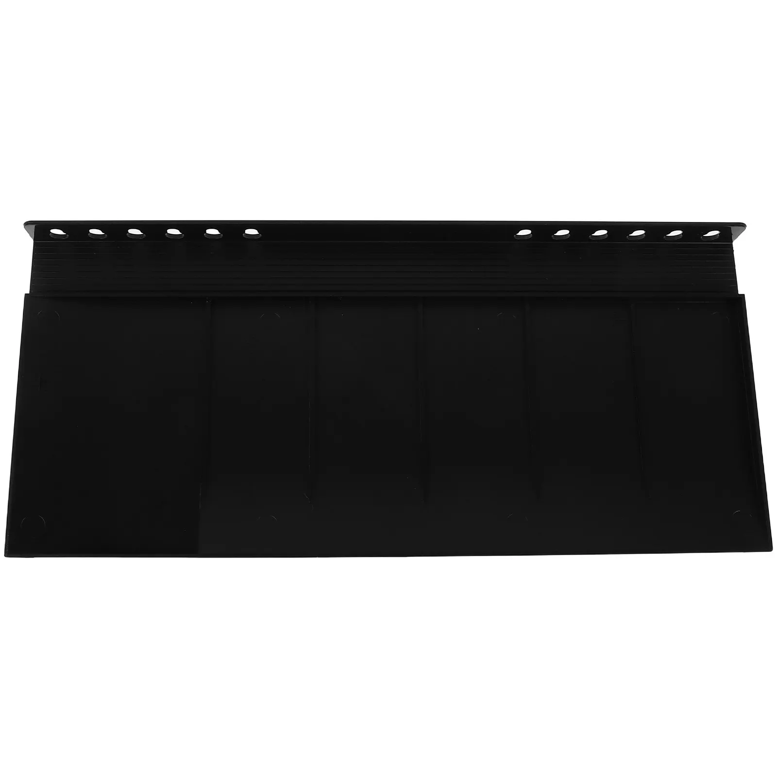 1Set Easel Tray Shelf Portable Lightweight Stable Easel Attachment Tray with Organized Paint Brush Storage for Outdoor Artists