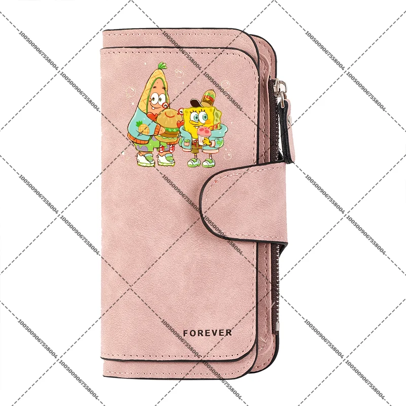 Portefeuille long en PU imprim - Bifold Leather Wallet avis et prix