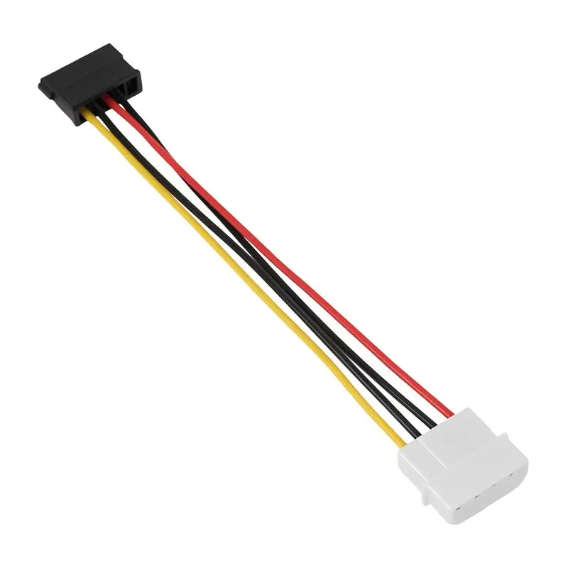 SATA Power Female To Molex Male Adapter Converter Cable, 6-Inch