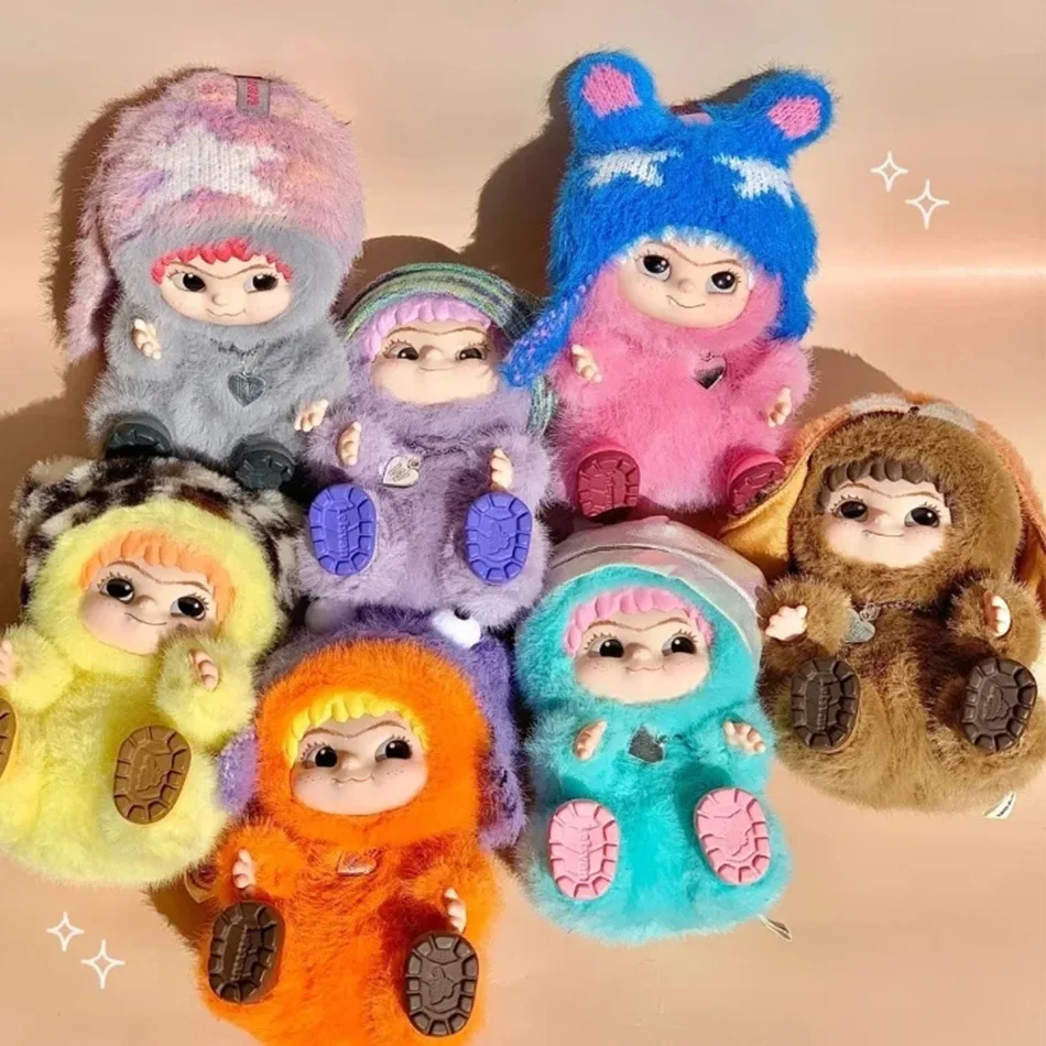 ตุ๊กตาอนิเมะ Wakuku Fuzzvtrenpy แบบกล่องสุ่ม ซีรีส์ Funparty ของตกแต่งกระเป๋าสุดฮิต ของขวัญเซอร์ไพรส์สุดล้ำ