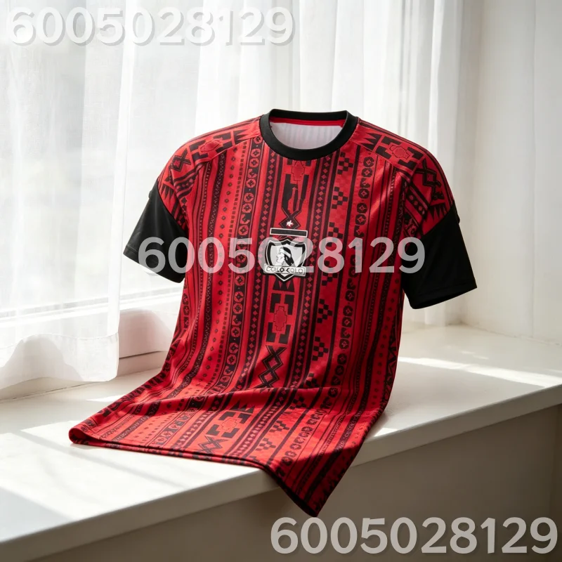 2026 Neuerscheinung Colo-Colo Sonderedition Fußballtrikot für Kinder und Erwachsene Geeignet für Alltag und Training Familien-Kinder-T-Shirts und Tops – Detail 1
