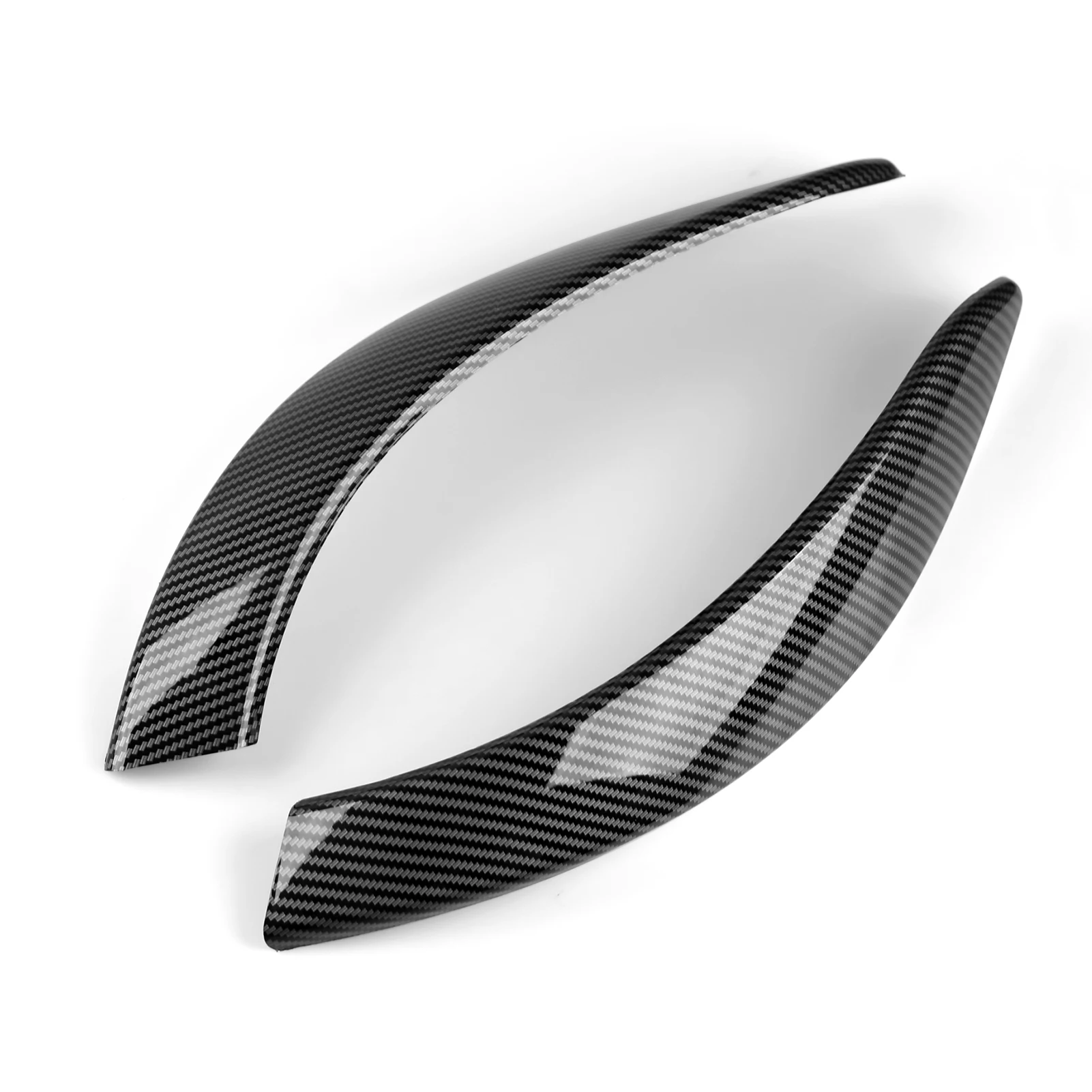 For BMW F30 F31 F34 3GT F32 F33 F36 (2012-2020) Door Handrail Panel Cover Car Trim Accessories, Carbon Fiber ABS Sticker
