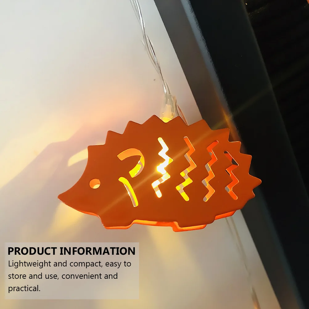 

1Set LED Decorative String Lights High Quality Lamp Bead Copper Wire Iron Plastic Thanksgiving Autumn Party Maple Pine Cone