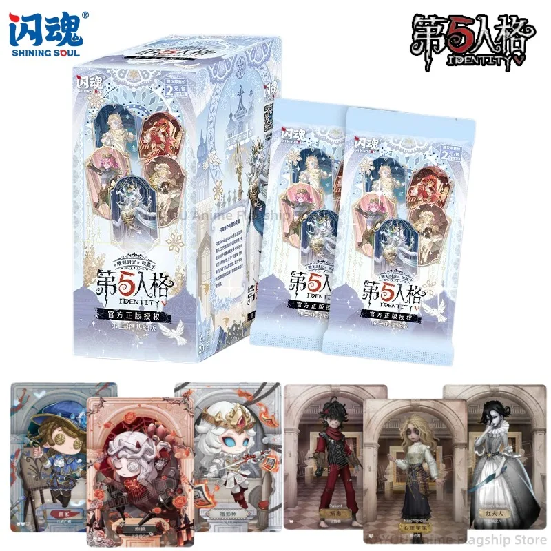 Shining Soul Identity Ⅴ Card Carving Time The Third Cartoon Game Collection Peripheral Card Toy Ornaments Children Holiday Gifts