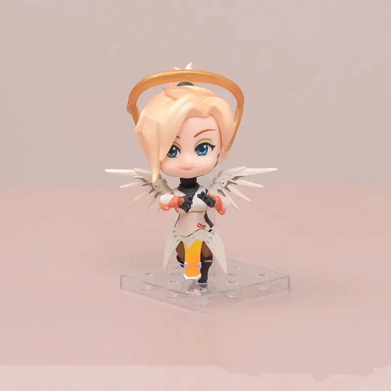 Game Figure Moveable Overwatch Angela Mercy Classic Skin Edition PVC Action Figure 790 Figurines Collectible Model Toys Gifts