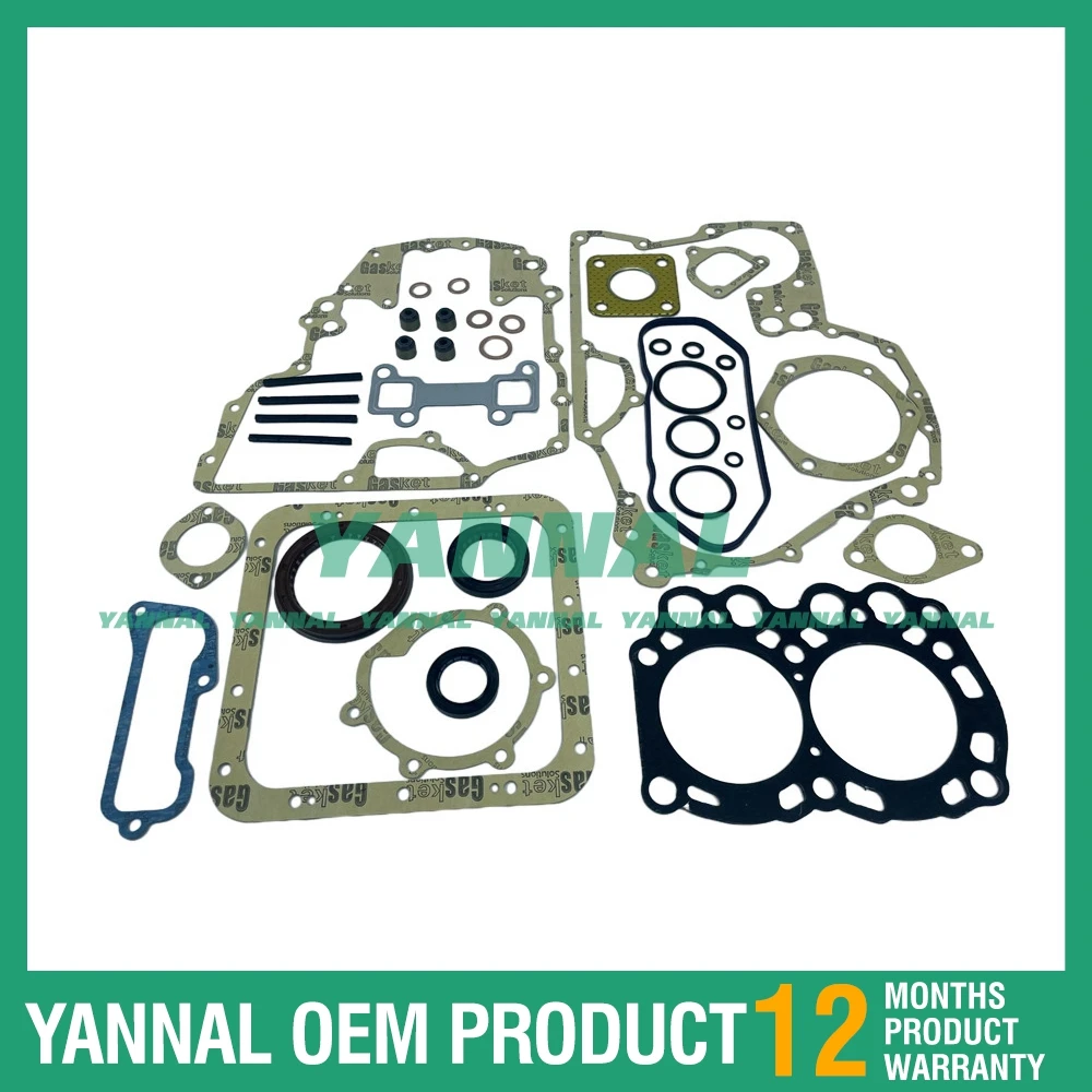 

L2E Full Gasket Kit With Head Gasket 78MM STD For Mitsubishi L2E Excavator Engine Parts