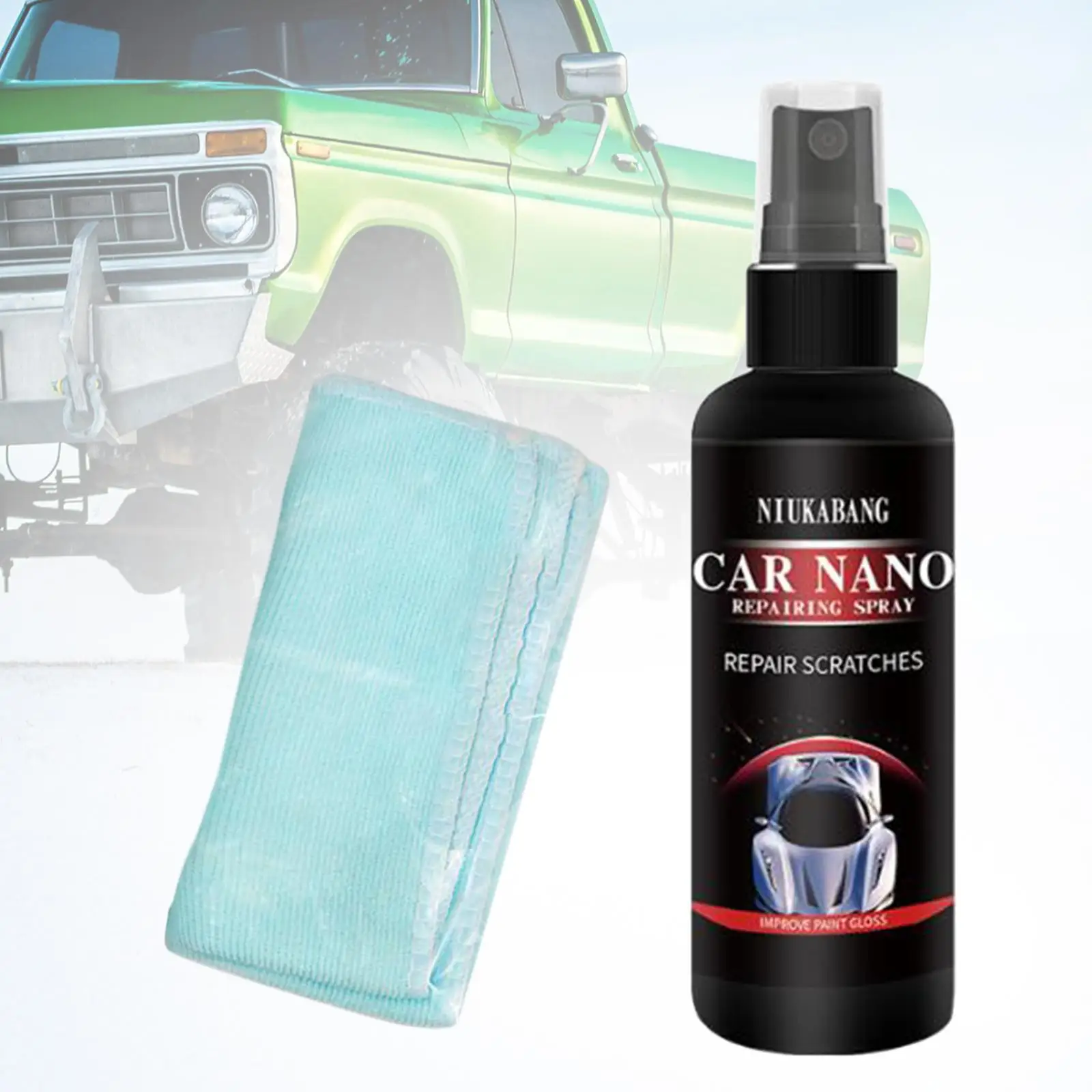 50ml/100ml Car paint Coating Spray Car Scratch Repair Nano Spray for Vehicles Car paint Polish Car Quick Coating Spray Liquid