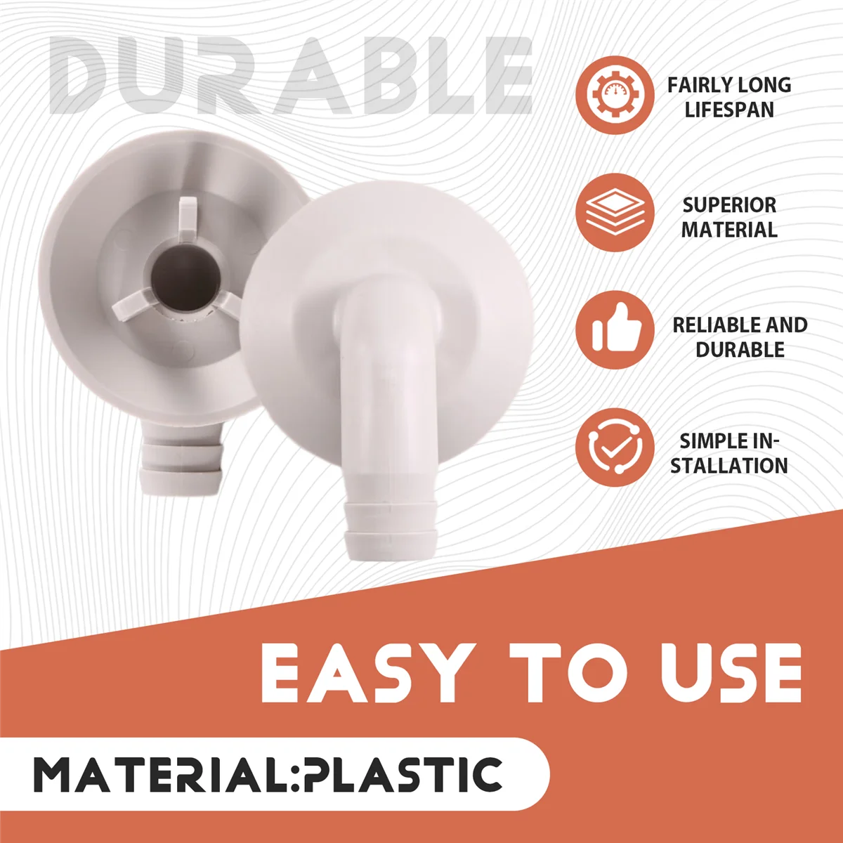 ABJZ مكيف الهواء الكوع استنزاف فوهة وحدة خارجية استنزاف الأنابيب المشتركة مكيف الهواء الملحقات