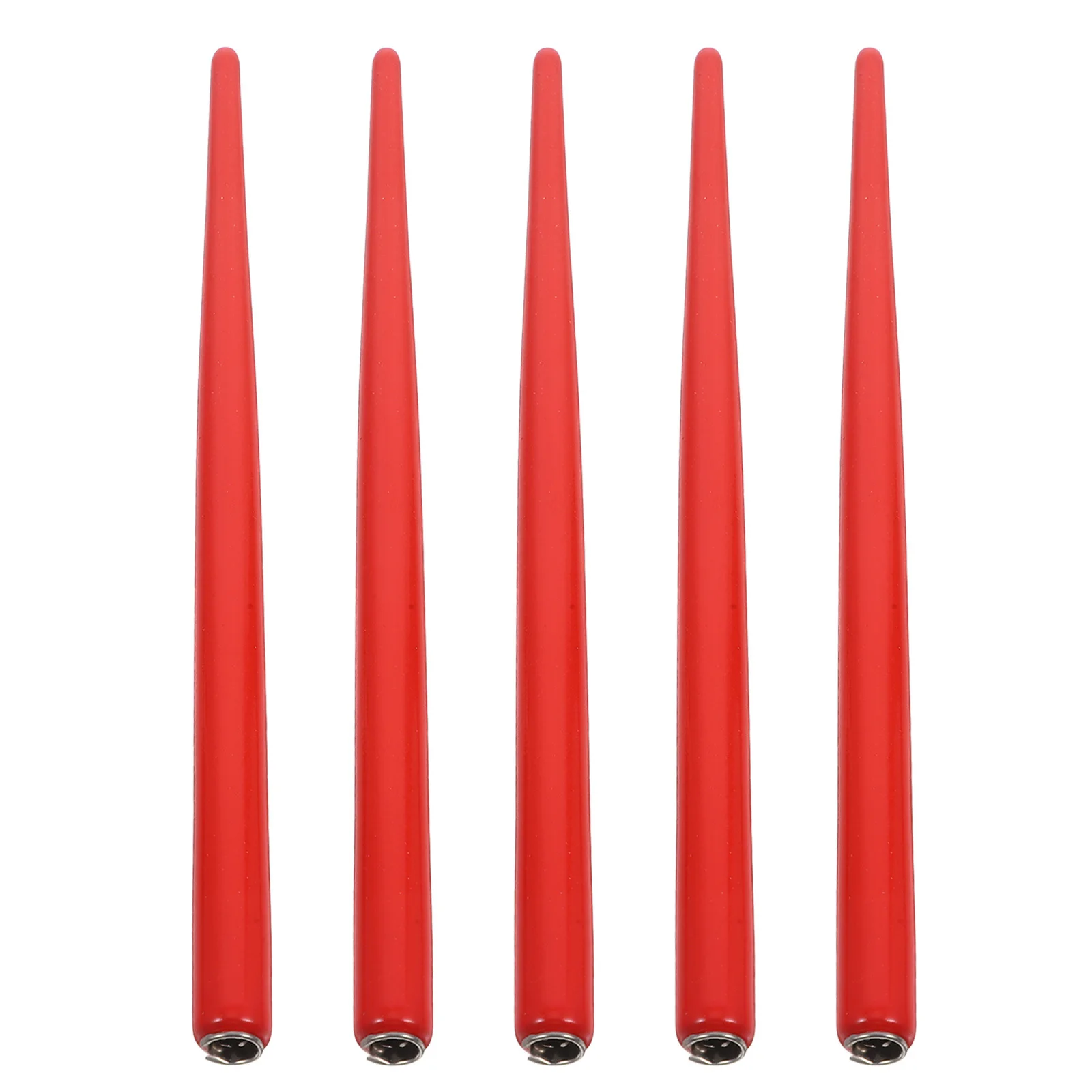 

5Pcs Wooden Calligraphy Dip Pen Holder Comfortable Grip Drawing Painting Pen Supplies Tools Nib Handles Student Nib Holder