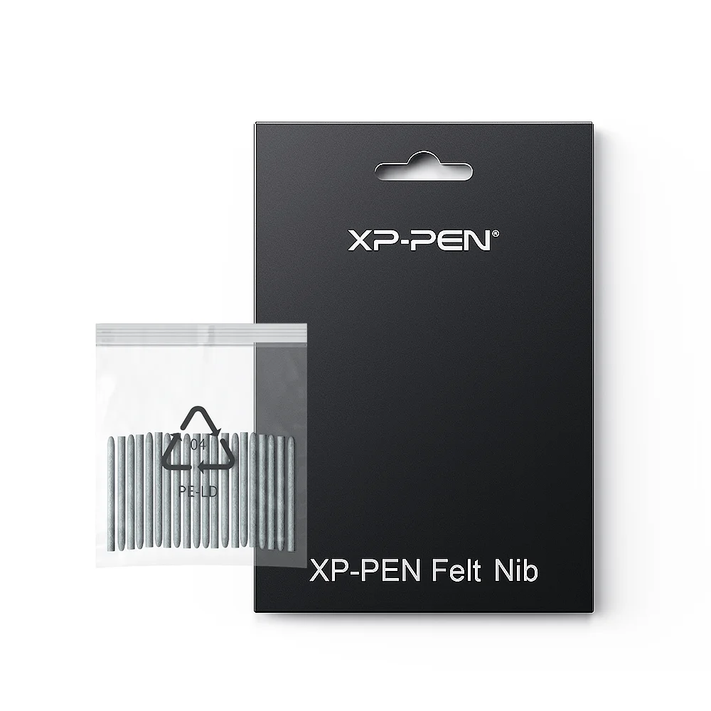 XP-Pen フェルトペン先 20 個 X3/X3 Pro スタイラス交換用ペン先