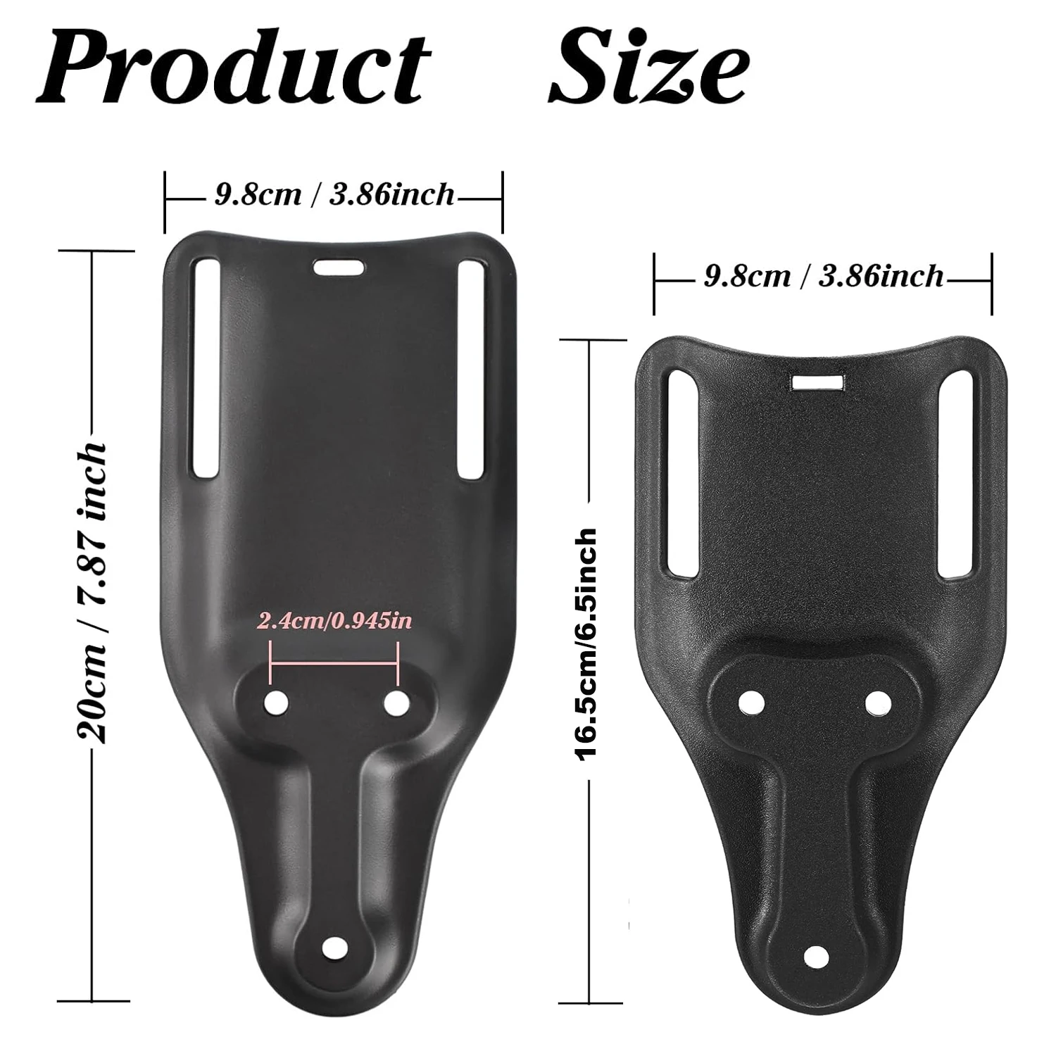 Low/Mid Ride UBL, Universal Belt Loop Adapter with 2