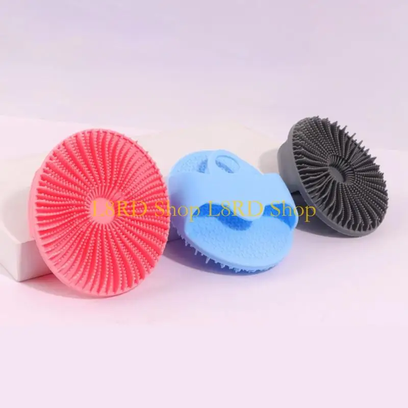 

L8RD Ergonomic Grip Silicone Face Brush For Deep Cleaning And Gentle Exfoliations