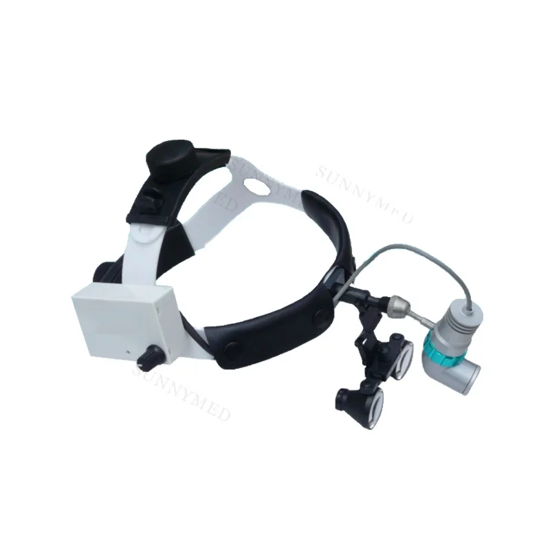 

SY-I077-1 Clinical High Brightness ENT Surgical Lamp LED Headlight with Loupe Adjustable Head light