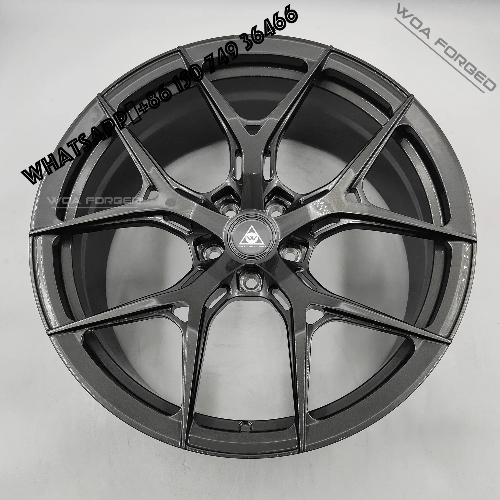 

6061-T6 Custom 16 17 18 19 20 21 22 Inch Forged 6061 T6 Alloy Wheel Rim 5x112 5x114.3 5x120 5 Spoke Concave Passenger Car Wheels