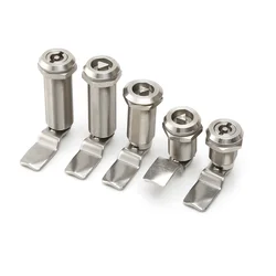 304 Stainless Steel Longer Triangle Cam Lock, XJJ-MS-705 Cabinet Lock,Heightened For Distribution Box,TinTrunk,Special Locks