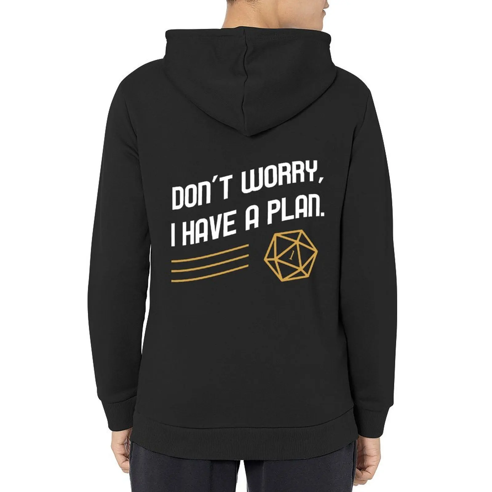 

Don't Worry I Have a Plan Tabletop RPG Hoodie korean autumn clothes hooded shirt autumn hoodies and sweatshirts new