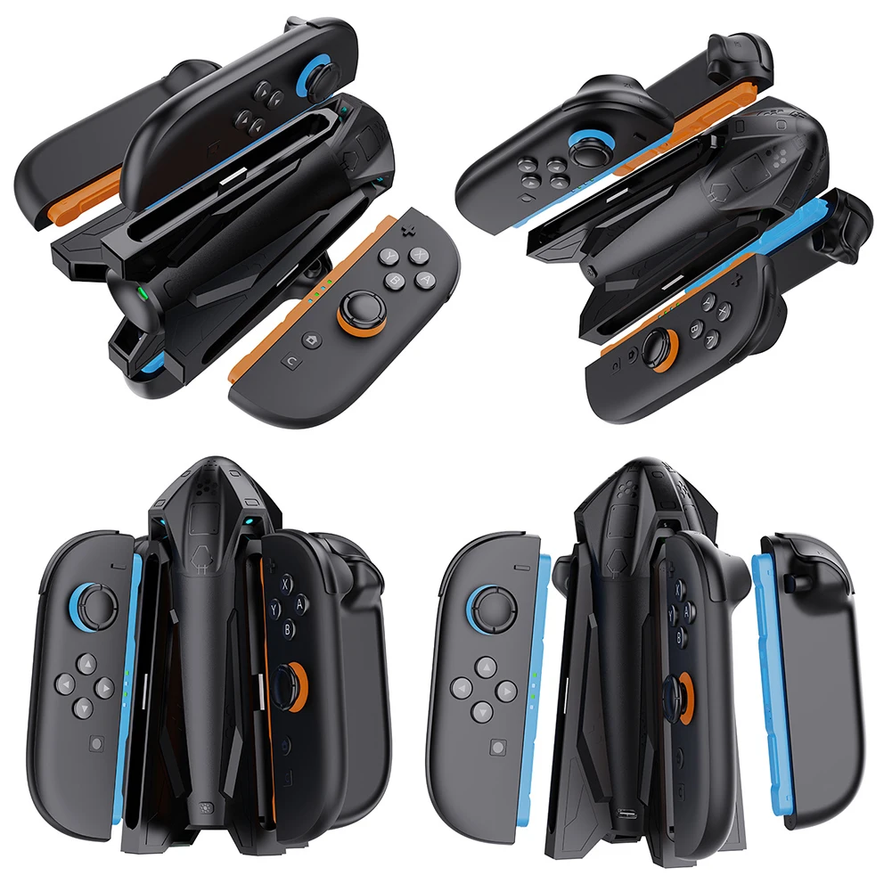 Station de chargeur magnétique pour Switch 2, Joy-con RGB, avec câble de chargement, support de chargeur pour Switch 2