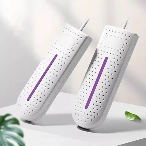 휴대용 UV 살균 신발 건조기 – 신발 거치대 겸 히터/탈취제 및 제습 기능 포함, 빠르게 건조하는 혁신적인 신발 건조기!