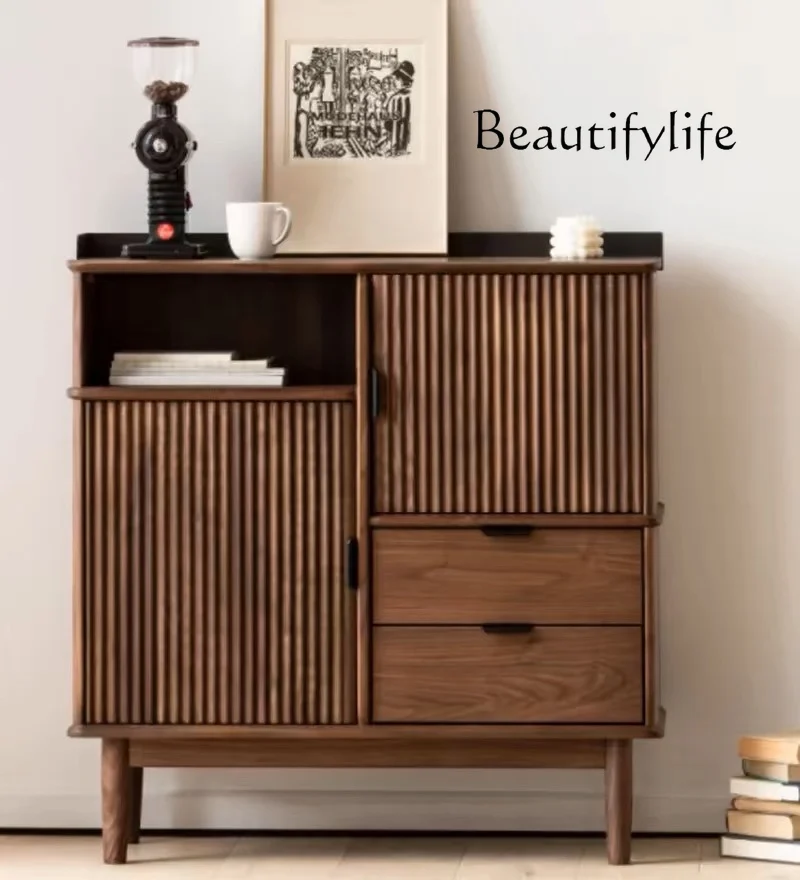 

Nordic Style Solid Wood Sideboard Household Minimalist Storage Cabinet