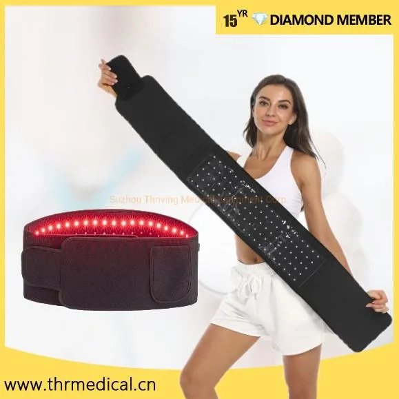 

Physiotherapy Equipment Pain Relief LED Red Infrared Light Physical Therapy Waist Belts (THR-LT10)