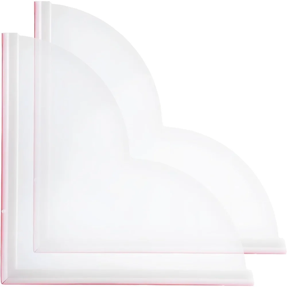 

брызговик для ванн 2-х шт. акриловая брызговик для ванны, угловая пробка для душа, предотвращающая пробкость воды в ванне