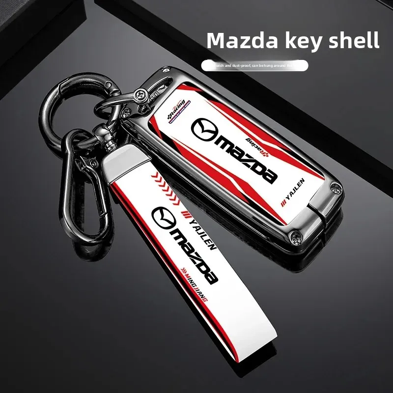 Fashion Racing Style Design Car Key Case Cover Key For Mazda 2 3 6 Atenza Axela Demio CX-5 CX5 CX-3 CX7 CX-9 2015 2016 2017 2018