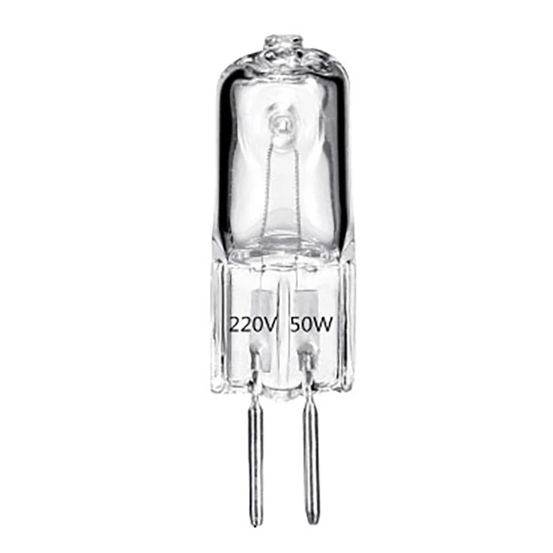 12V 220V 2-Pin Type G4/G5.3/G9 Halogen Lamps Lights 20W/25W/35W/40W Clear Each Bulb For Home Decoration