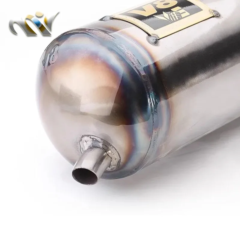 لياماها JOG90 JOG50 JOG 3KJ 3YK 3YJ ZR 2T EX Poche سكوتر V8 تعديل سباق نظام العادم الكامل