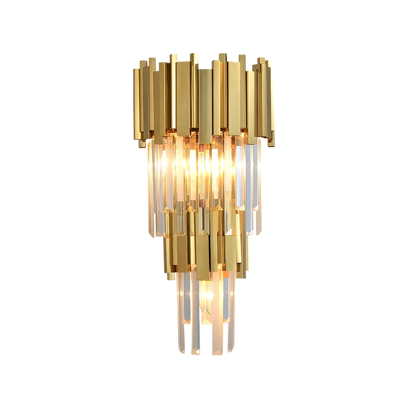 Modern Round LED Teto Lights, Silver and Gold Crystal, Designer Lamp for Foyer