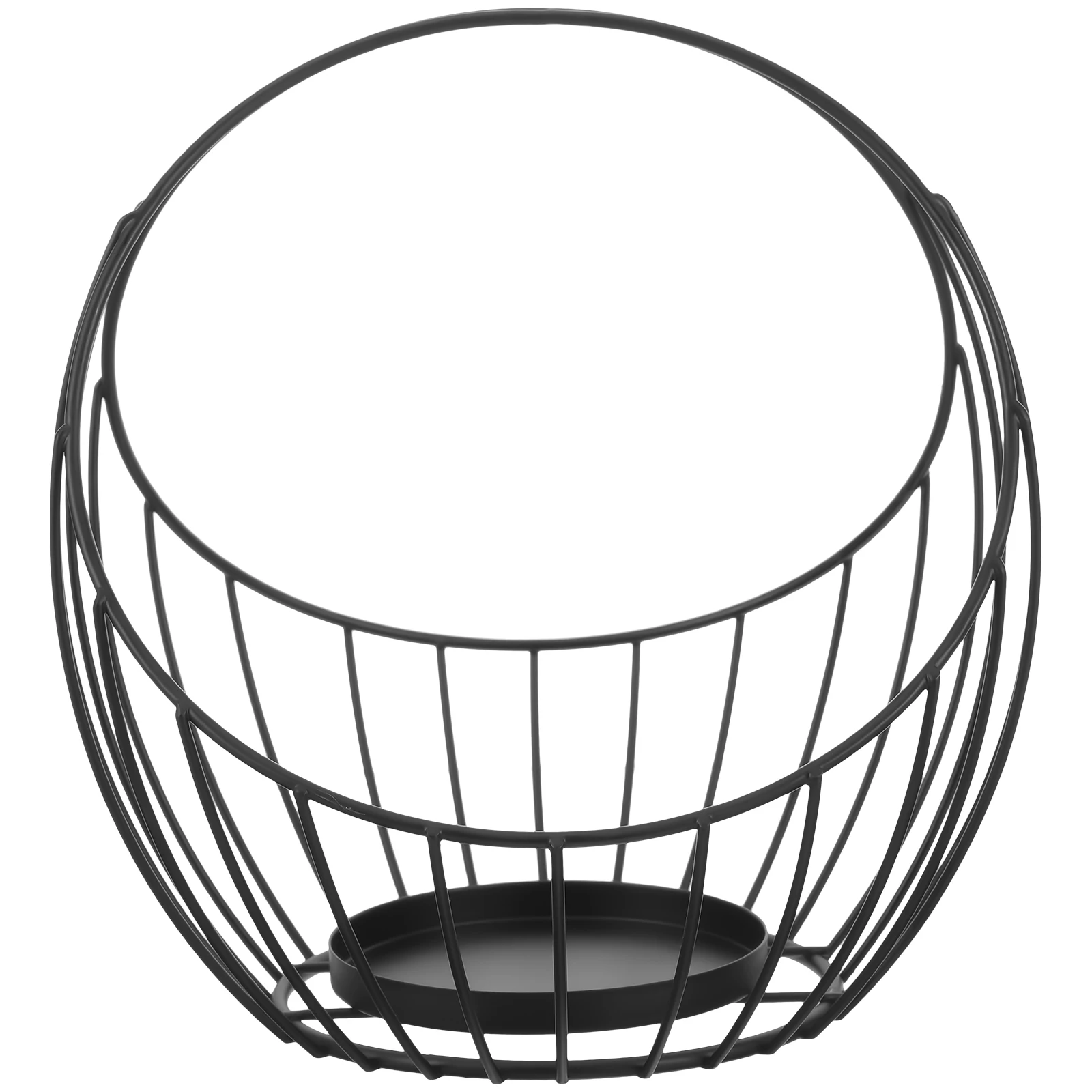 Book Stand Storage Basket Newspaper Rack Bookshelf Hanging Magazine Holder Black