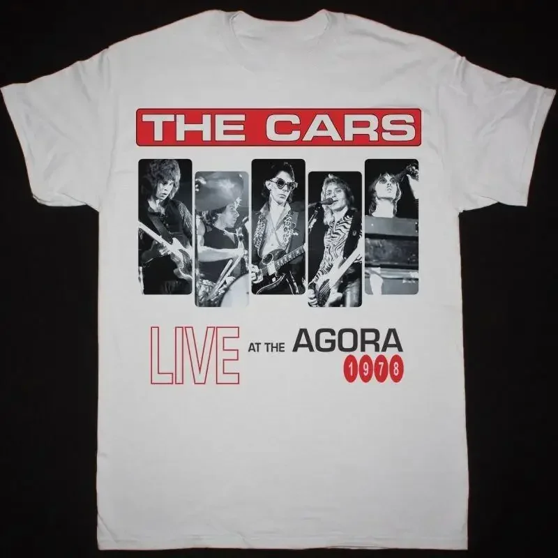 The Cars Live At Agora Cotton Black All Size T Shirt Bss175