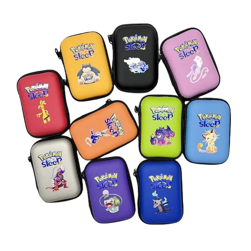 

New PokéMon Children'S Card Storage Bag For Fun Pok é Mon Pikachu Card Box Anti Drop Convenient Card Pack Gift Toy Halloween