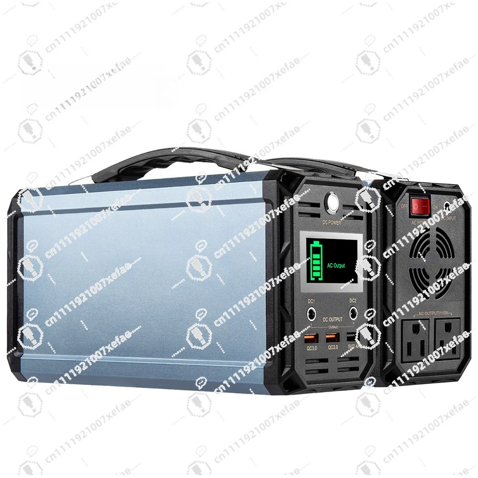 

Portable Solar Power Bank 300W Solar Generator with AC Outlet Fast Charging