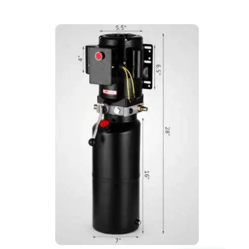 14 Quart Hydraulic Pump Unit 220V 2950PSI, 3.5 Gallon Reservoir for 2 & 4 Post Car Lift Auto Repair