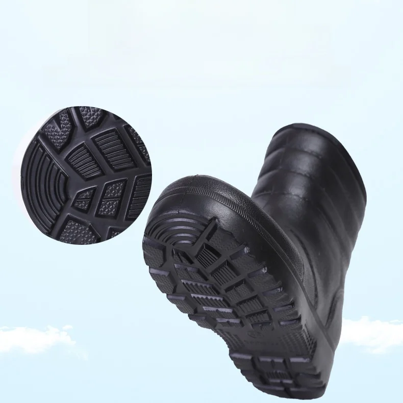 

Зимние ботинки Thiened Fce, мужские теплые противоскользящие кухонные зимние ботинки, водонепроницаемые ботинки Cotton oes для улицы, ботинки челси