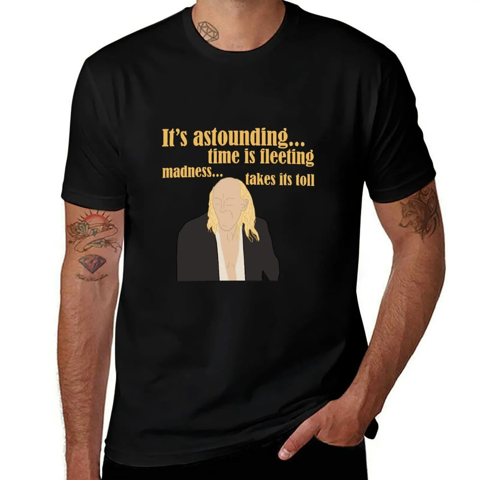 Madness Takes its Toll T-Shirt Work Style Casual T-Shirt