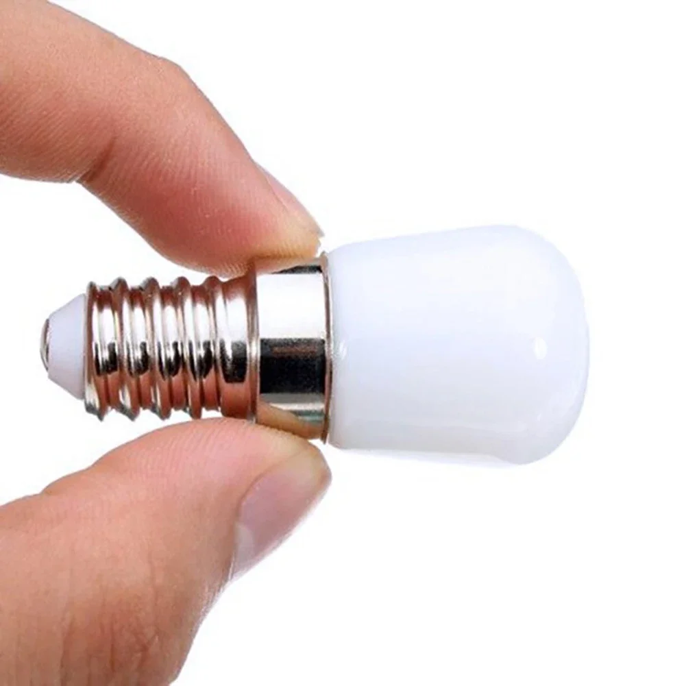 Mini lumière de réfrigérateur à économie d'énergie E14, 2W, ampoule de lampe LED, longue durée de service pour réfrigérateur, congélateur, machine à coudre