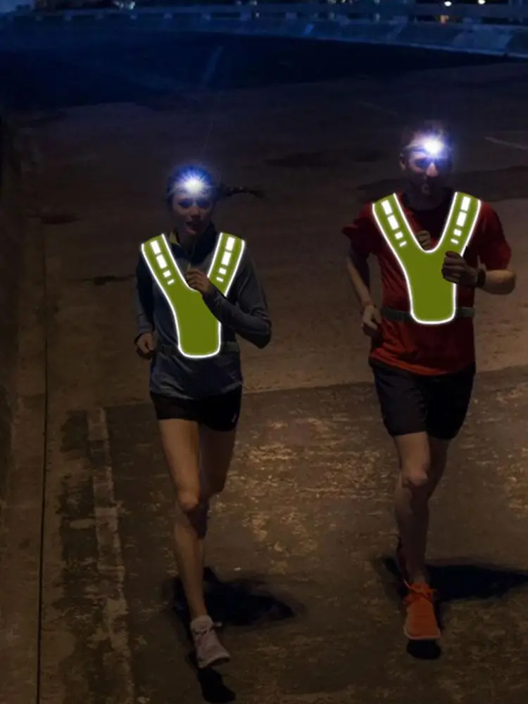 High Visibility Safety Highlight Night Motorcycle Reflective Cycling Vest Traffic Coat Night Running Working Reflective-Cloth