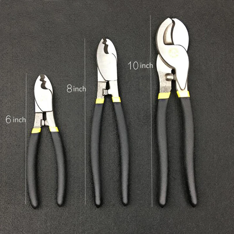 Wire Cutter Stripper Pliers Electric Wires Cable Cutting New Hand Tool High Quality Home Cables Cut Tools 6\