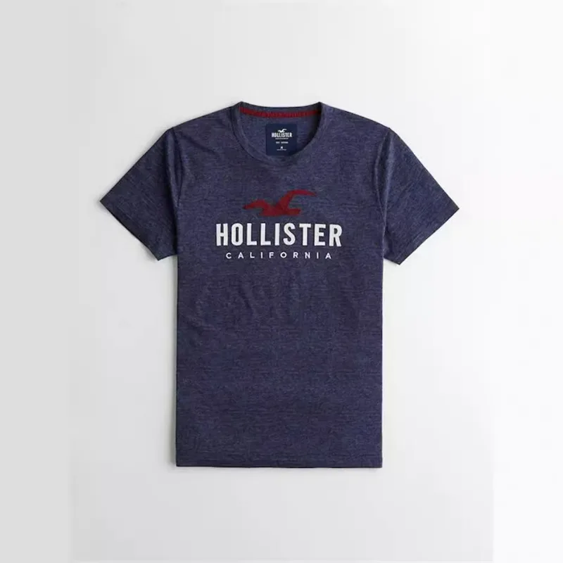 

Футболка Hollister мужская оверсайз, эстетическая одежда, лето