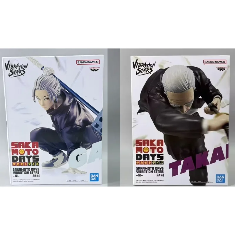 حقيقية بانداي بانبريستو ساكاموتو أيام الاهتزاز نجوم Gaku Takamura الأصلي أنيمي نموذج لجسم جامع تمثال اللعب هدية