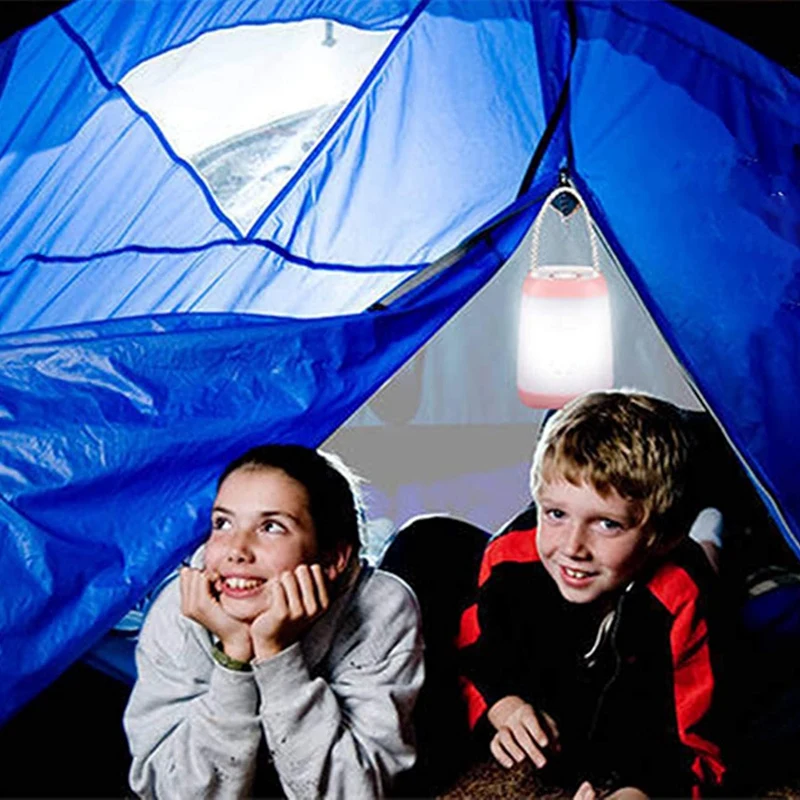 โคมไฟไฟ LED แบบแขวนหลอดไฟสำหรับตั้งแคมป์ไฟสำหรับตกปลาในเดินป่ากลางแจ้ง lampu tidur บ้านฉุกเฉินใหม่ LED แคมป์