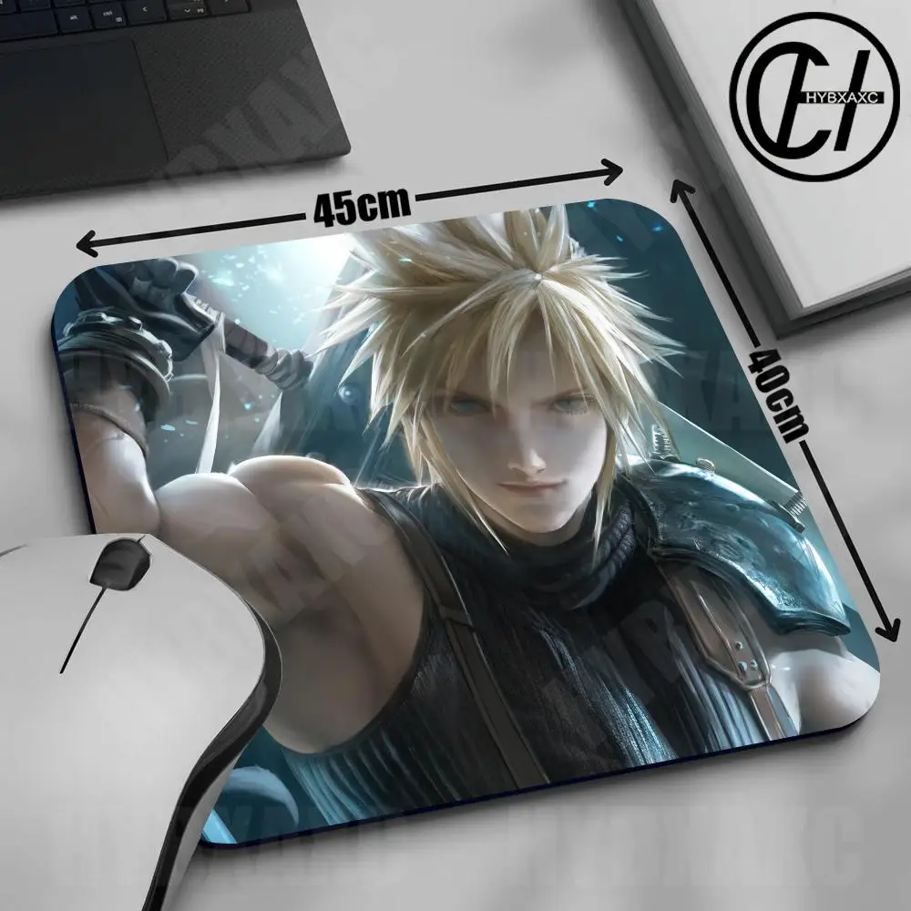 45x40CM Final Fantasy Gaming Mouse Pad Small Computer Mousepad PC Gamer Laptop Mouse Mat HYBXAXC Office Mausepad XS Keyboard Mat