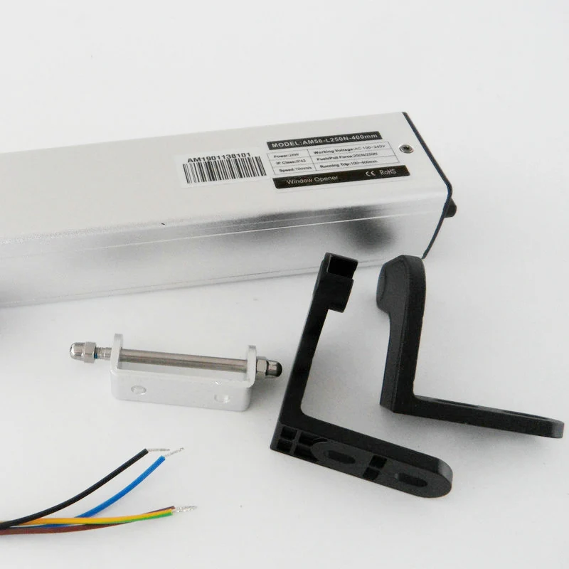 400mm AC 110V 230V Stroke Adjustable Smart Window Opener Tuya Wifi Remote Control Smart Home Automation Skylight Regulator
