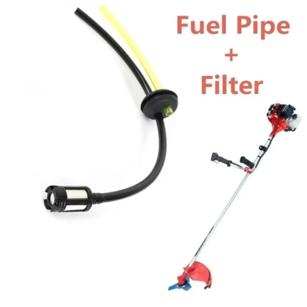 Filter Kit Replacement Petrol Fuel Hose Brush Cutter Rubber Filter for Brush Cutter Grass Trimmer Durable Mower Oil Pipe