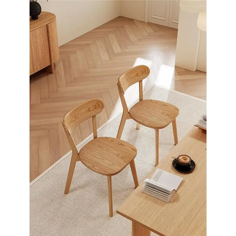

Customizable wood dining chair for home use