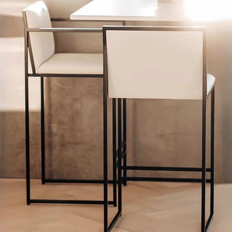 باديكير خفيفة بار البراز الشمال مكافحة الفاخرة الألعاب بار البراز الأمريكية القديمة مريح المعادن Cadeira أثاث المنزل